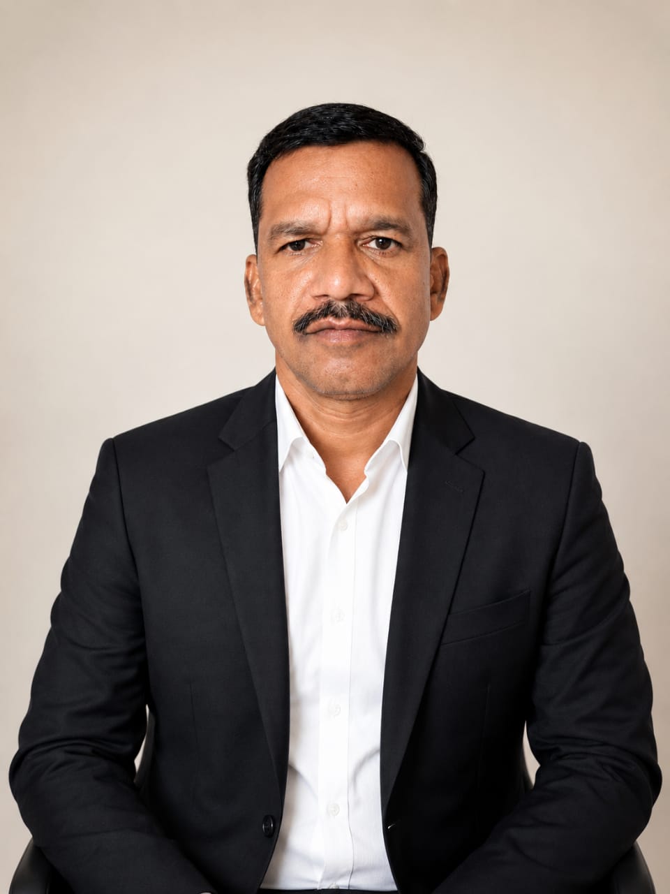 Portrait of Sahebrao Damuji Shejao